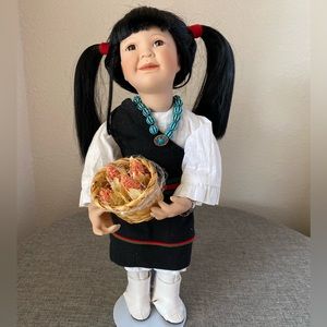 Desert Star Porcelain Doll Hopi Indian